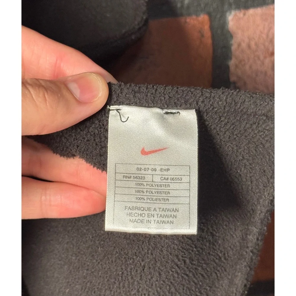 Nike Embroidered‎ Logo Wrap Scarf Black Unisex Casual Outdoor Vintage Y2K